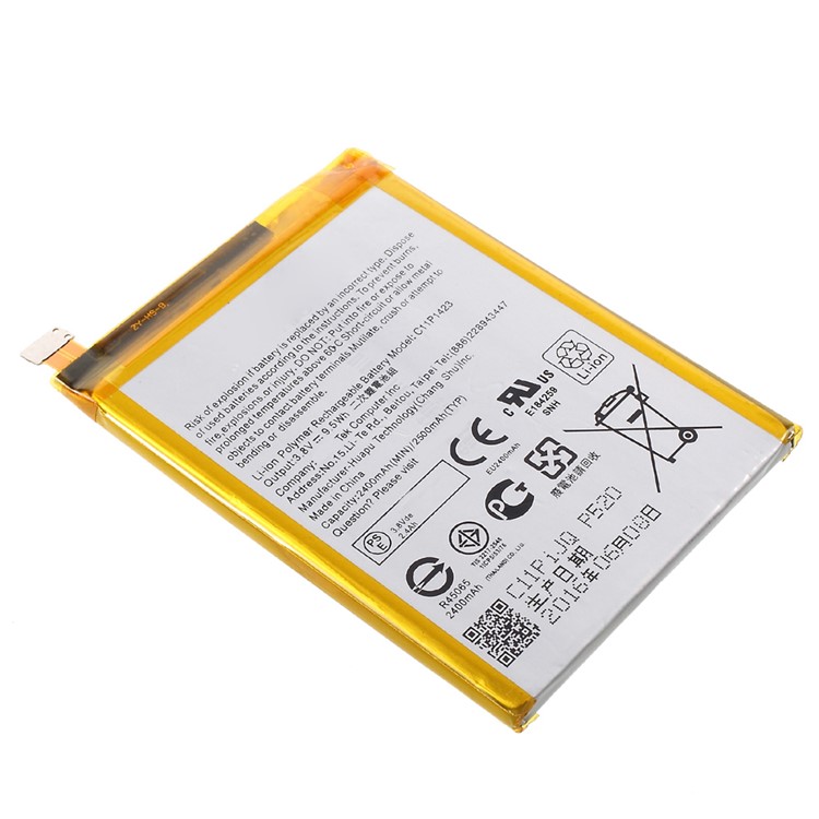 OEM C11P1423 2500mAh Rechargeable Battery Pack for Asus ZenFone 2 ZE500CL Z00D-3