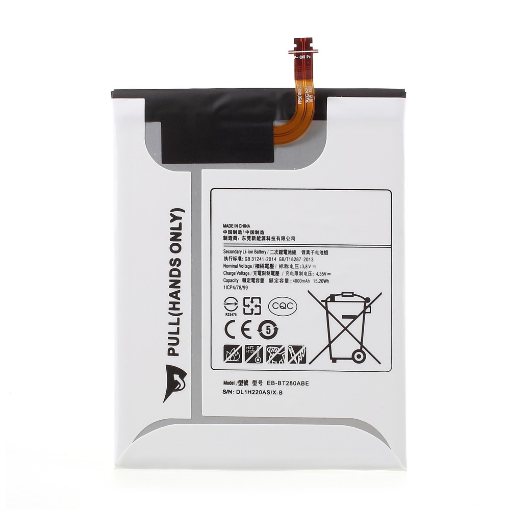 EB-BT280ABE Battery Replacement 4000mAh for Samsung Galaxy Tab A 7.0 T280 T285 T285YD-1