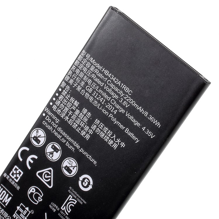 OEM HB4342A1RBC 3.8V 2200mAh Li-ion Polymer Battery for Huawei Y5II/Honor 5/Honor Play 5/Honor 5 Play-4