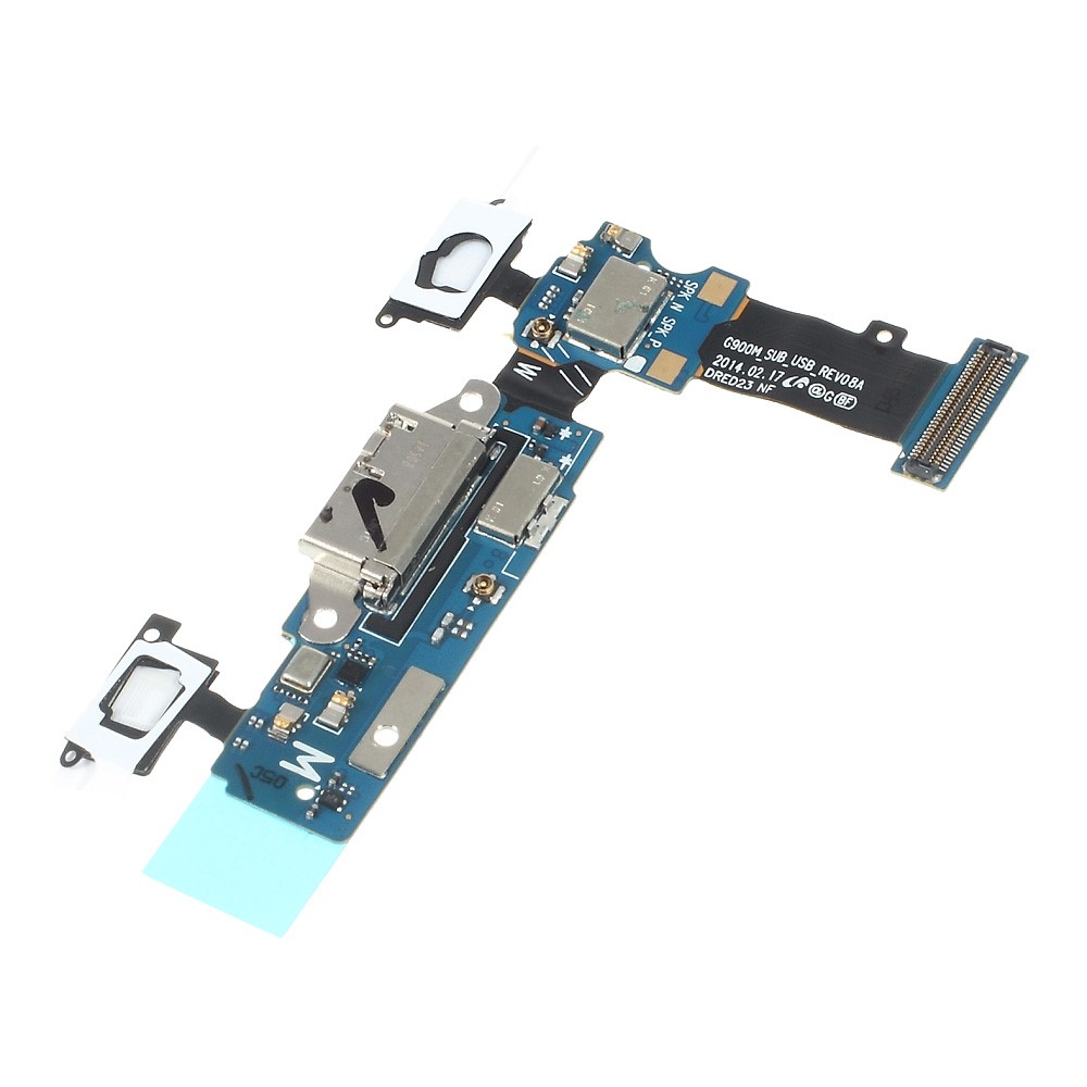 OEM Charging Port Flex Cable Replacement for Samsung Galaxy S5 SM-G900M-3