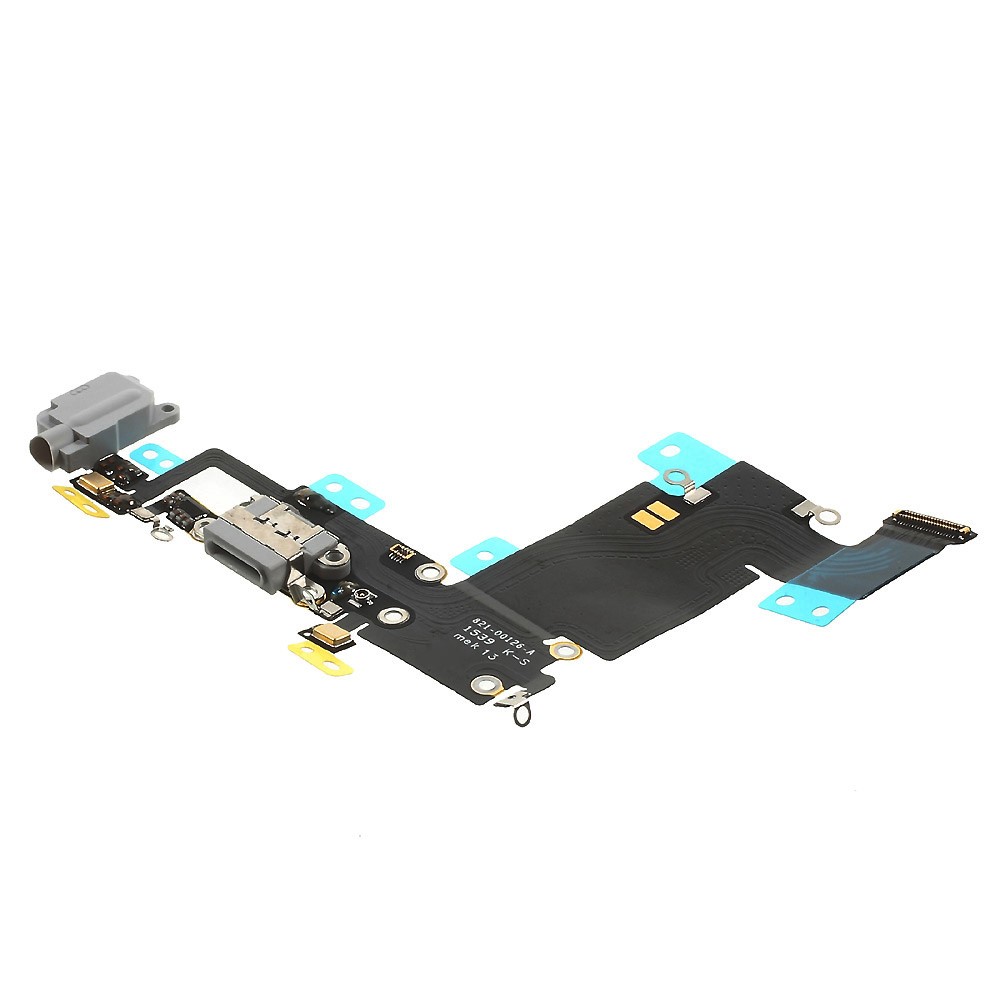 OEM Charging Port Flex Cable Spare Part for iPhone 6s Plus 5.5 inch - Dark Grey-1