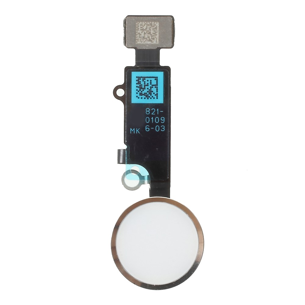 OEM Replacement Home Key Flex Cable for iPhone 8 / 8 Plus (No Fingerprint Identification Function) - Silver Color-1