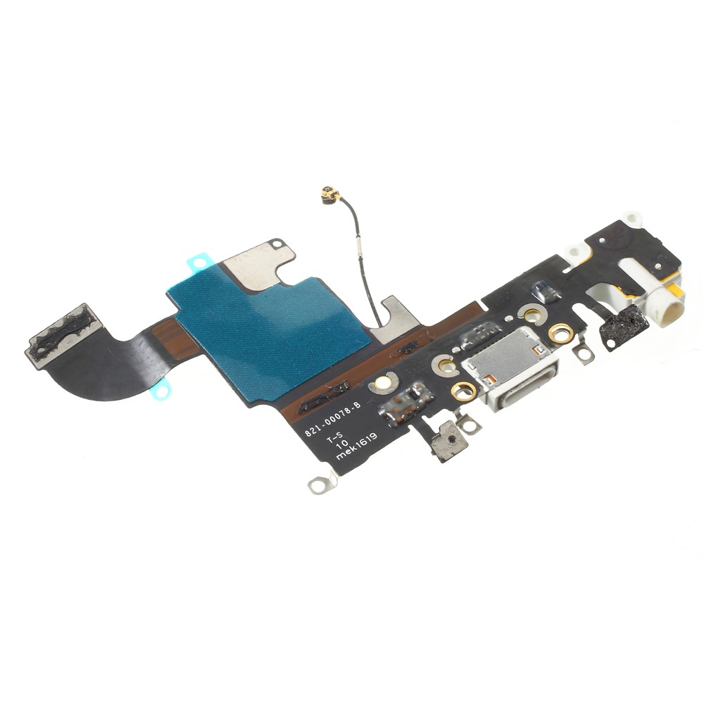 OEM Disassembly Charging Port Flex Cable for iPhone 6s - White-3