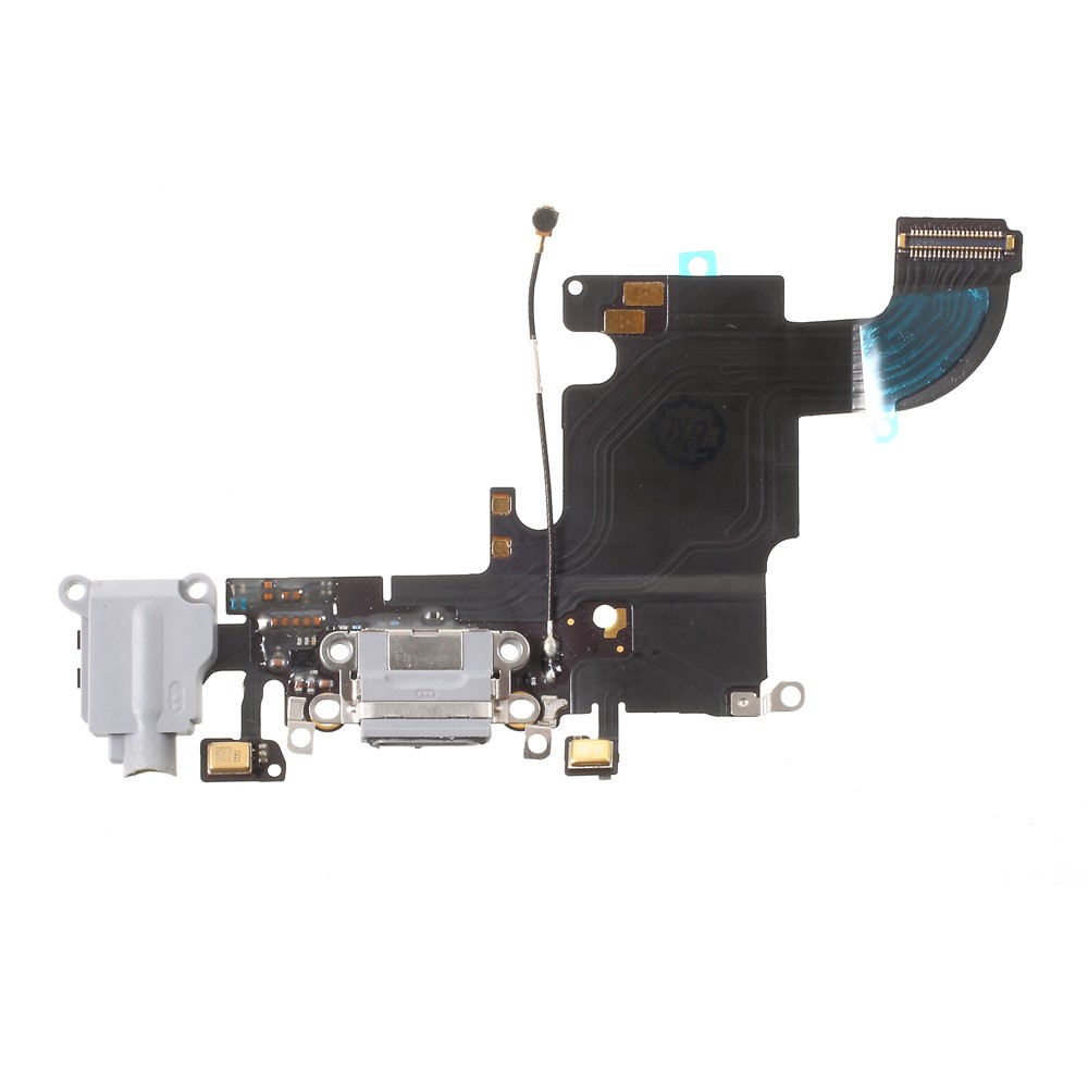 Replacement Charging Port Flex Cable (OEM Disassembly) for iPhone 6s - Dark Grey-1
