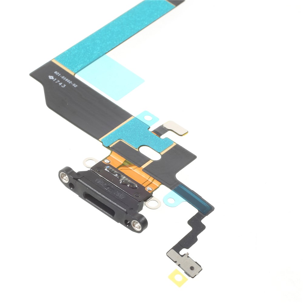 OEM Charging Port Flex Cable Parts for iPhone X/10 - Black-4