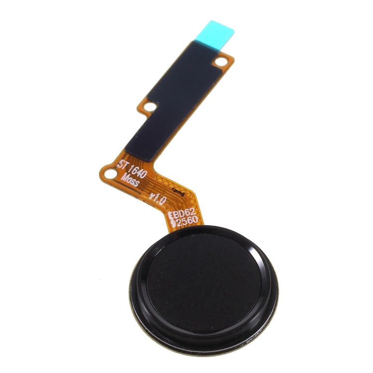 OEM Fingerprint Sensor Home Button Flex Cable for LG K10 (2017) - Black-1