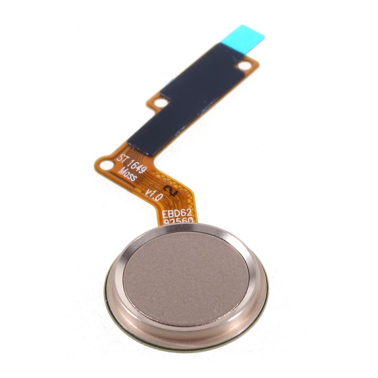 OEM Home Button Flex Cable with Fingerprint Sensor for LG K10 (2017) - Gold Color-1