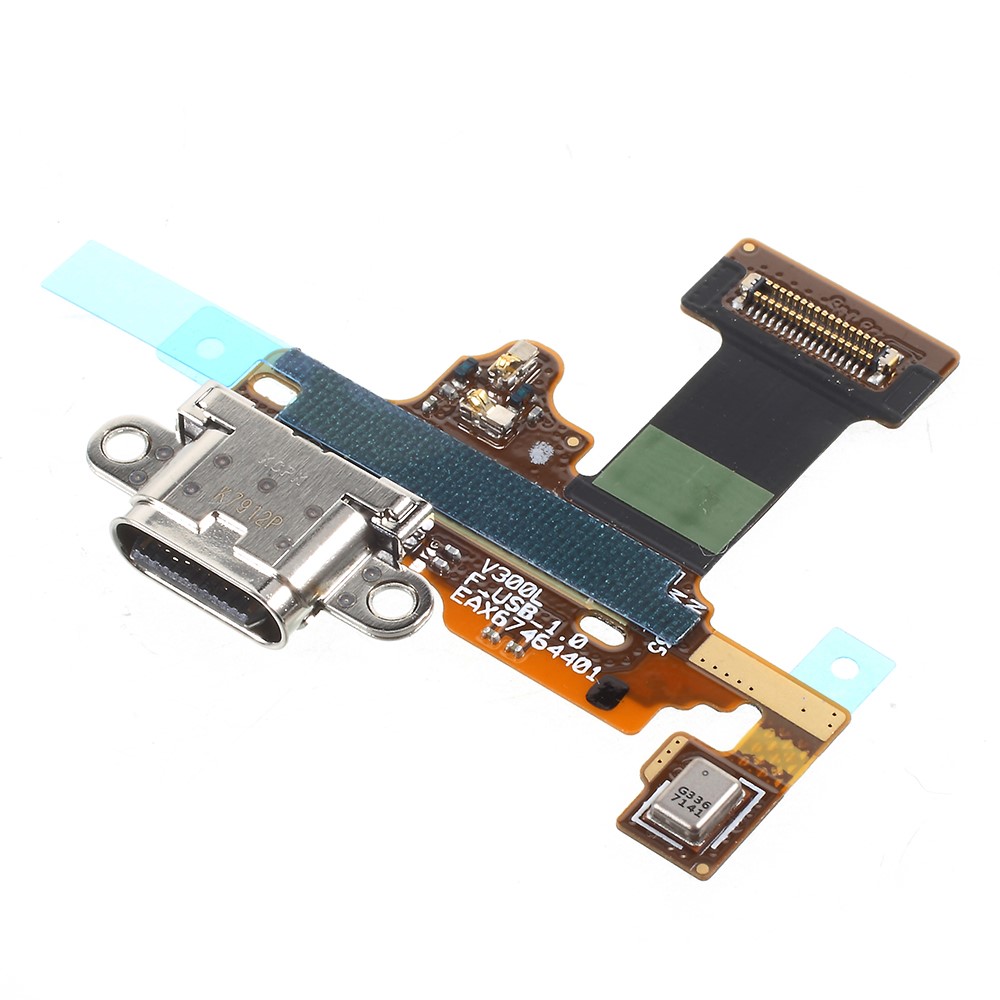 OEM Charging Port Dock Connector Flex Cable Substitua a Peça Para LG V30