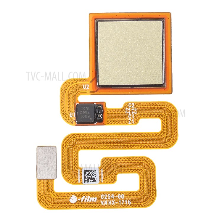 OEM Fingerprint Button Flex Cable Part for Xiaomi Redmi Note 4X/Redmi 3x/Redmi 3s - Gold-5
