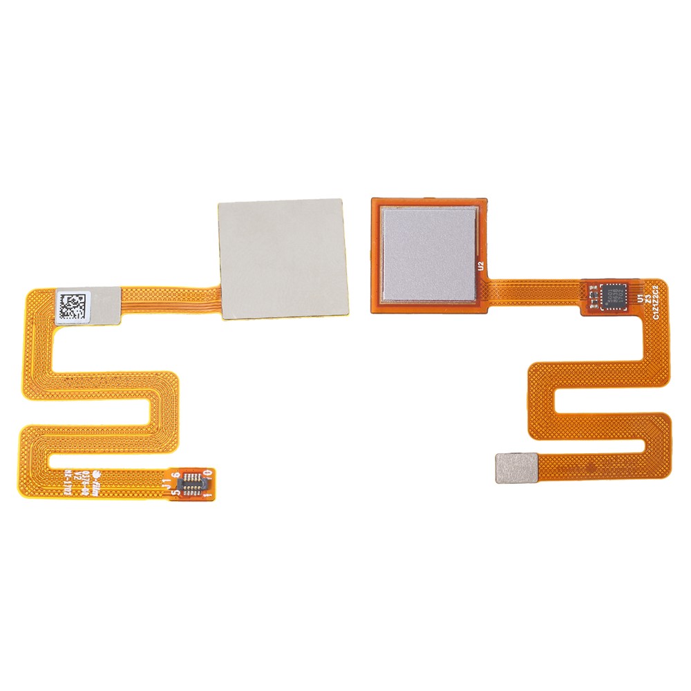 OEM Fingerprint Home Button Flex Cable Replacement for Xiaomi Redmi Note 4 - Silver-1