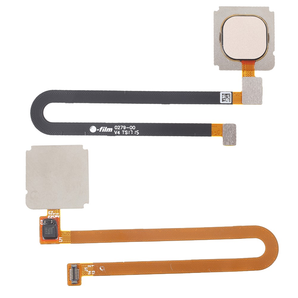 OEM Brand New Fingerprint Home Button Flex Cable Replacement Part for Xiaomi Mi 5s Plus - Gold-1