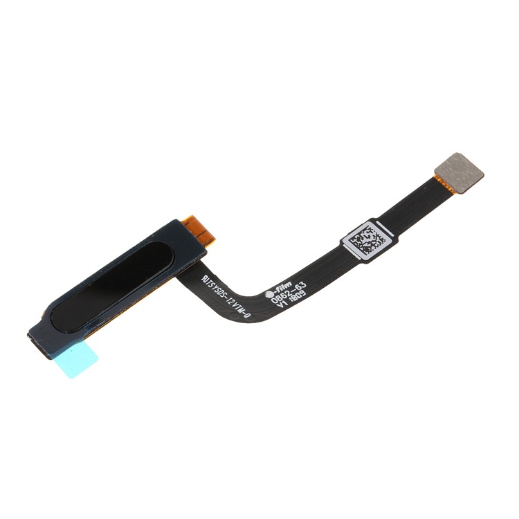 OEM Home Key Fingerprint Button Flex Cable for Motorola Moto G6 - Black-1
