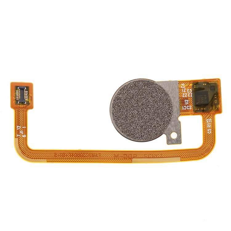 OEM Home Key Fingerprint Button Flex Cable for Sony Xperia XA2 - Black-2