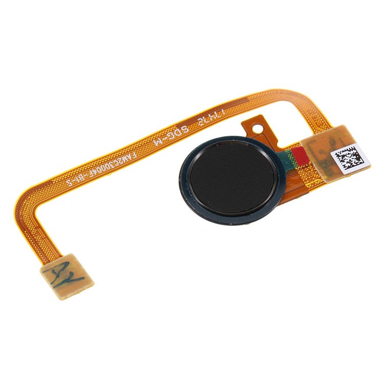 OEM Home Key Fingerprint Button Flex Cable for Sony Xperia XA2 - Black-3