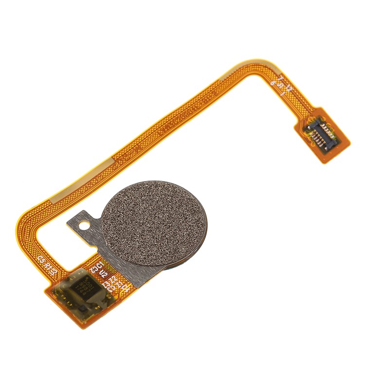 OEM Home Key Fingerprint Button Flex Cable for Sony Xperia XA2 - Black-4
