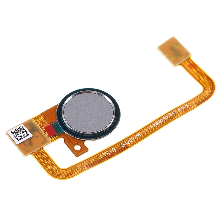 OEM Home Key Fingerprint Button Flex Cable Part for Sony Xperia XA2 - Silver-3