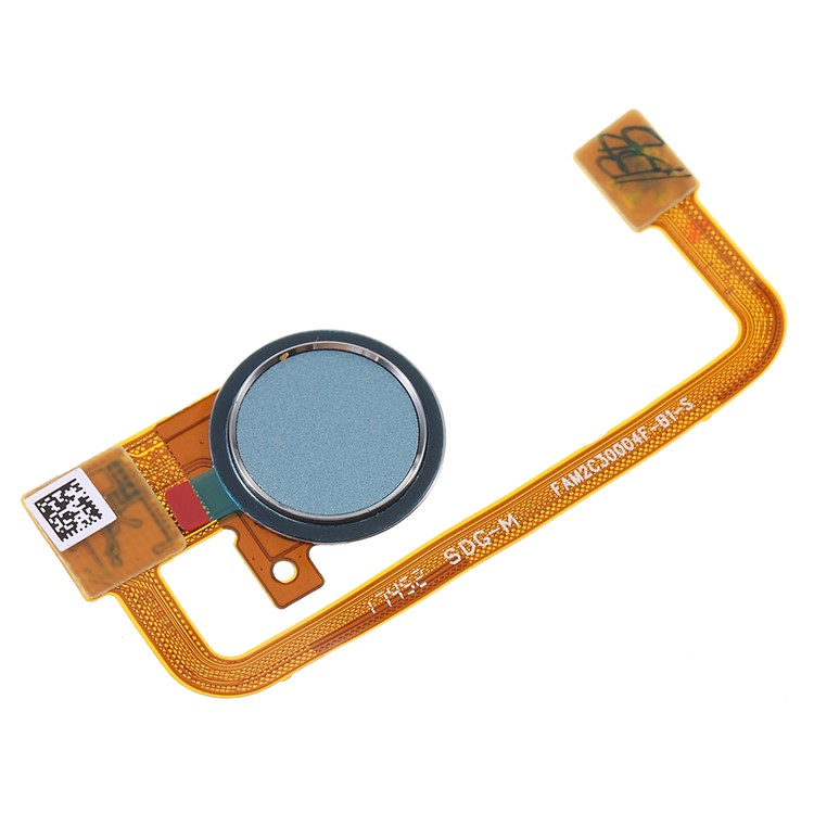 OEM Home Key Fingerprint Button Flex Cable Repair Part for Sony Xperia XA2 - Blue-3