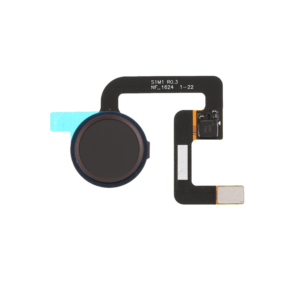 OEM Home Key Fingerprint Button Flex Cable for Google Pixel XL / Pixel - Black-1