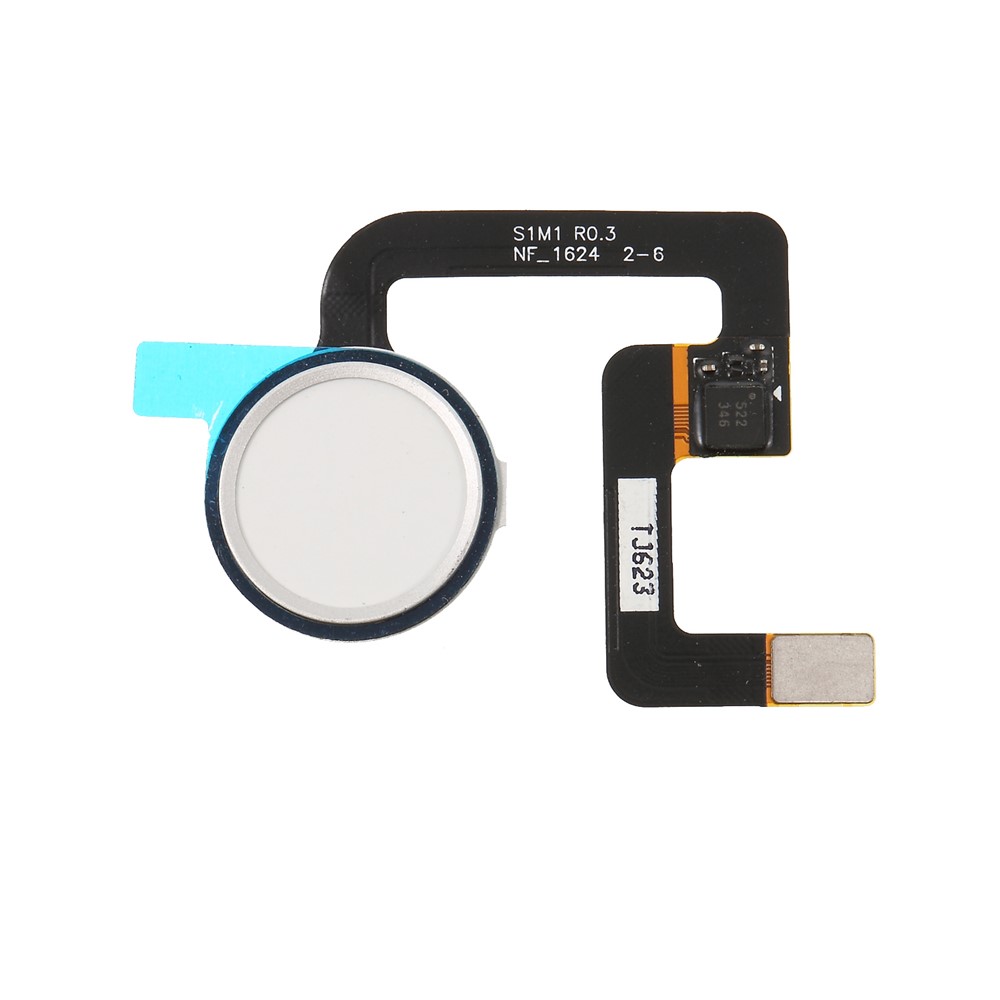 OEM Home Key Fingerprint Button Flex Cable Replacement for Google Pixel XL / Pixel - White-1