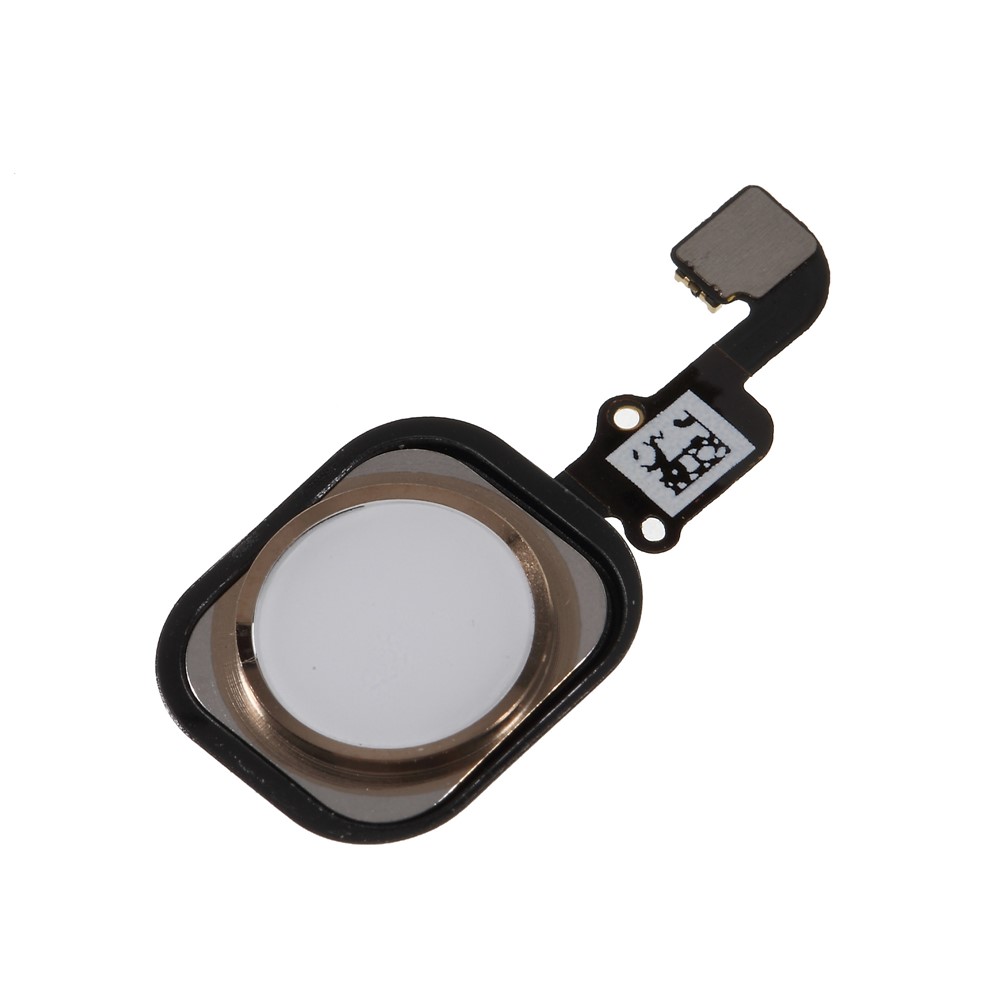 Home Key Fingerprint Button Flex Cable Replacement with Rubber Ring Gasket for iPhone 6 Plus / 6 - Gold-2