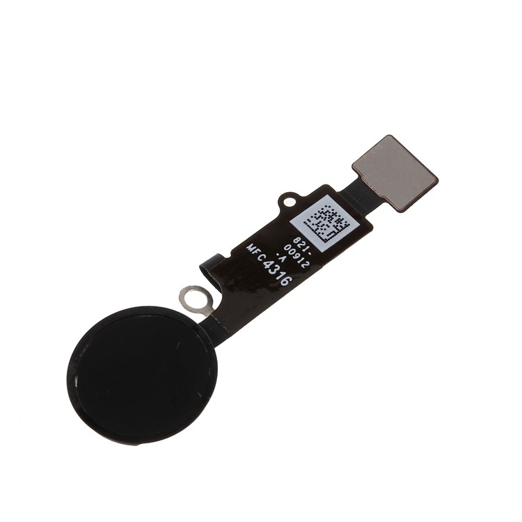 Home Key Fingerprint Button Flex Cable Part for iPhone 7 Plus / 7 - Black-2