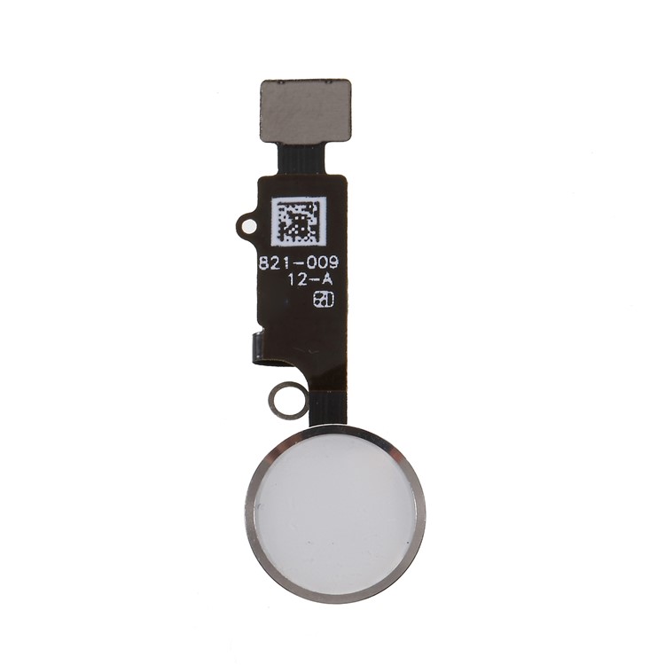 Home Key Fingerprint Button Flex Cable for iPhone 7 Plus / 7 - Silver-1