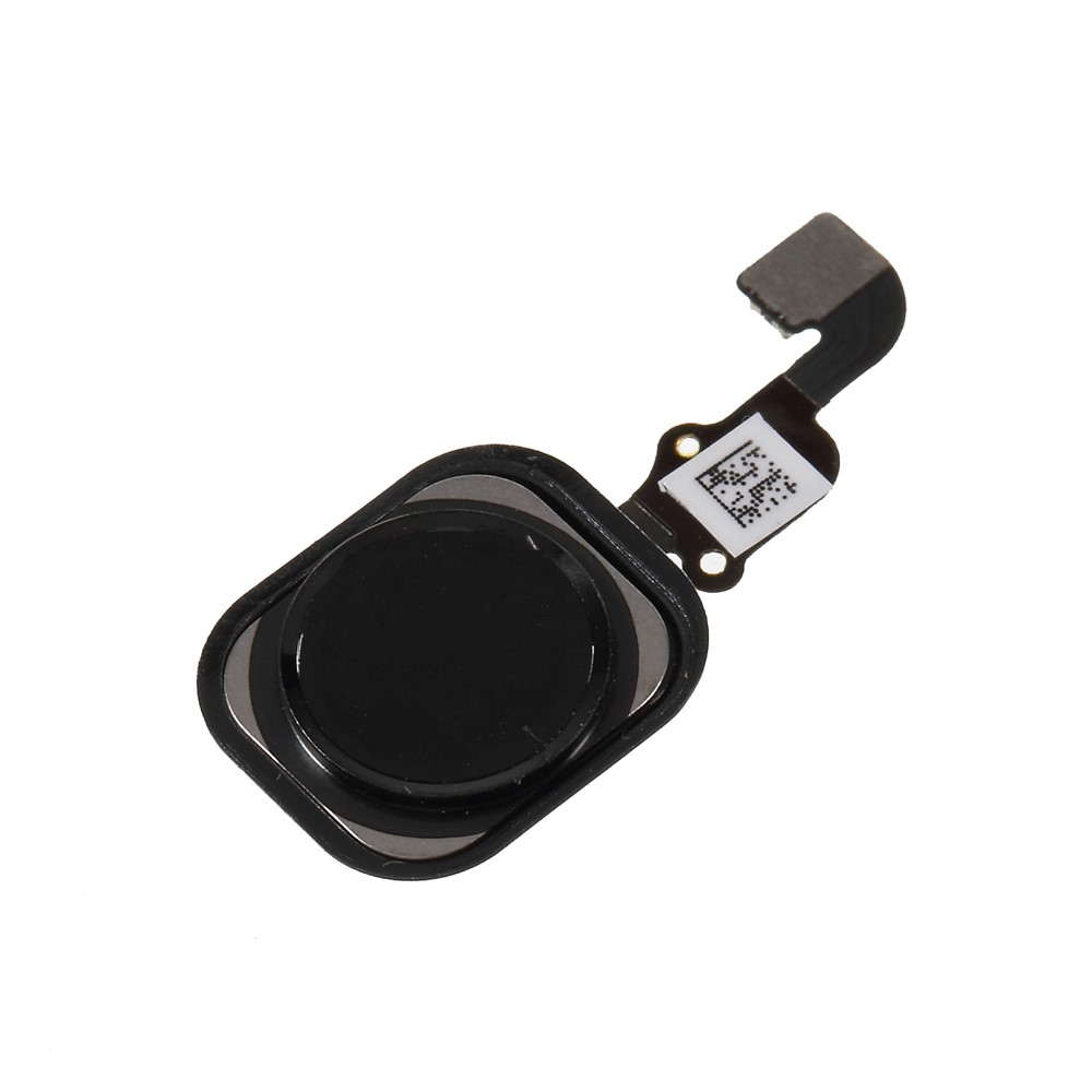 Home Key Fingerprint Button Flex Cable with Rubber Ring Gasket for iPhone 6s Plus / 6s - Black-3