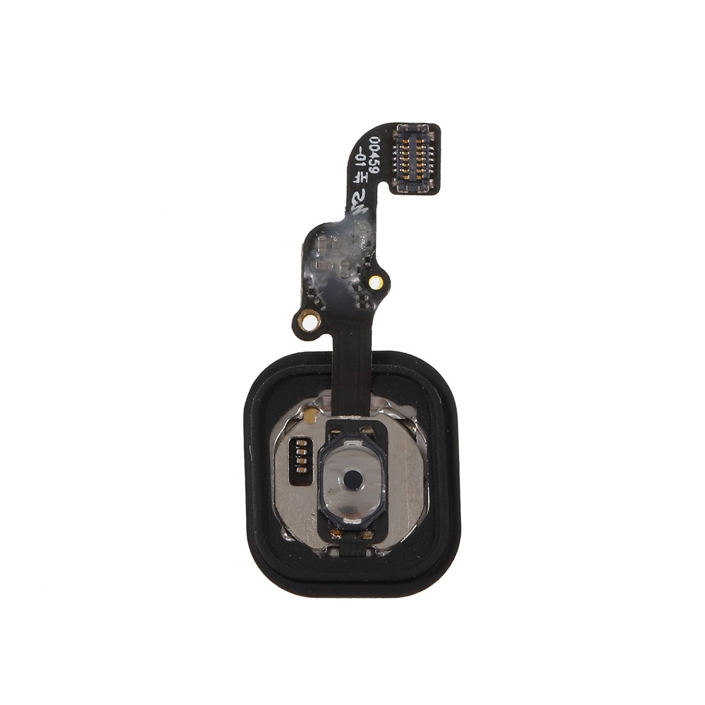 Home Key Fingerprint Button Flex Cable Part Replacement with Rubber Ring Gasket for iPhone 6s Plus / 6s - Silver-4