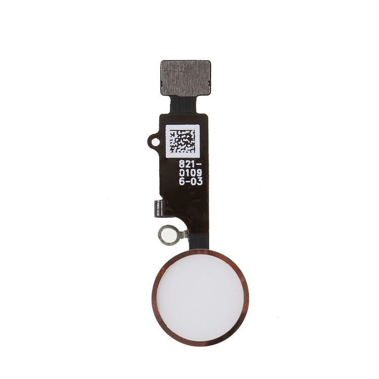Home Key Fingerprint Button Flex Cable Part for iPhone 8 Plus / 8 - Rose Gold-1