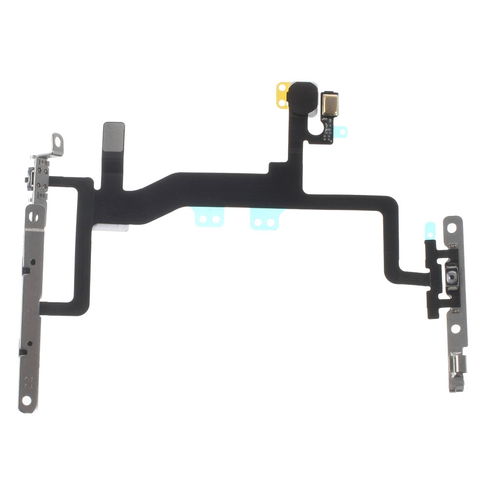 OEM Power Switch Button Flex Cable with Metal Plate for iPhone 6s 4.7 inch-2