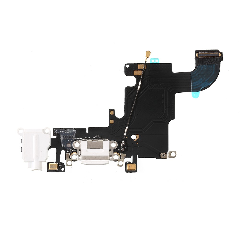 Charging Port Flex Cable Replacement for iPhone 6s - White-1