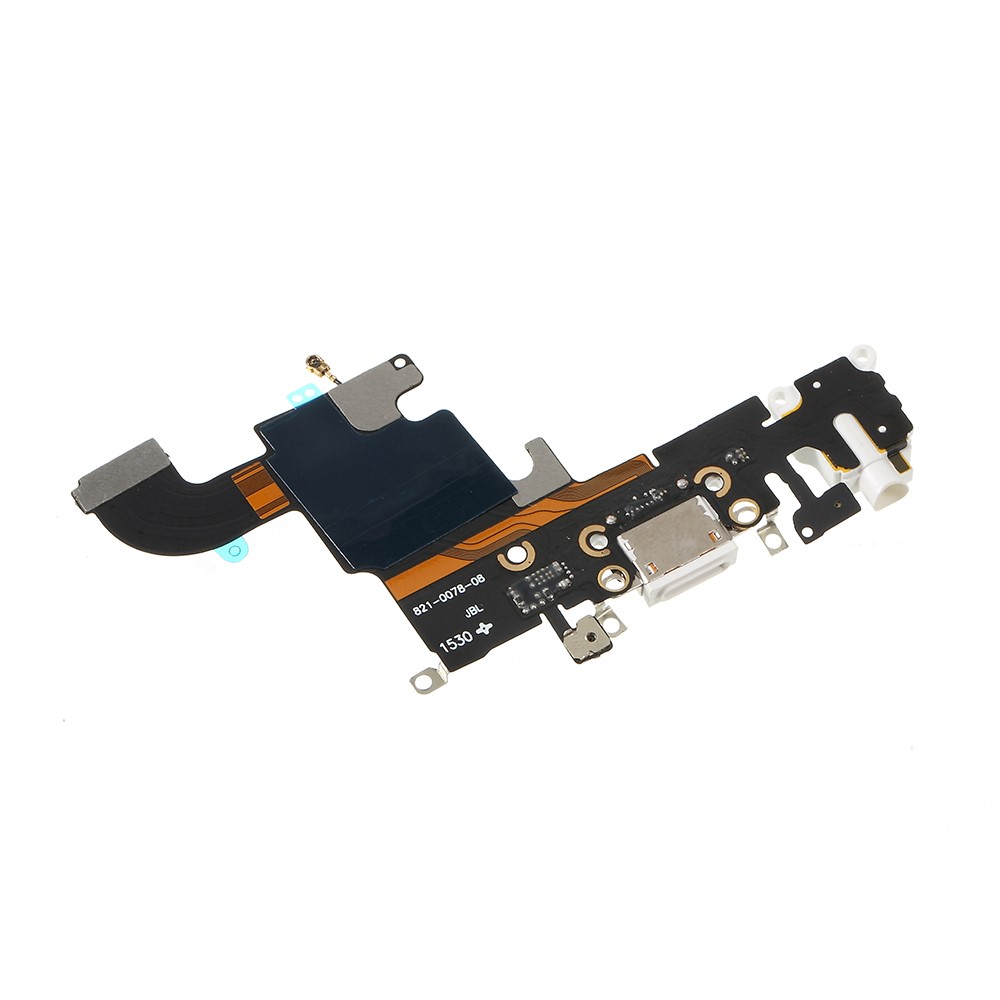 Charging Port Flex Cable Replacement for iPhone 6s - White-3