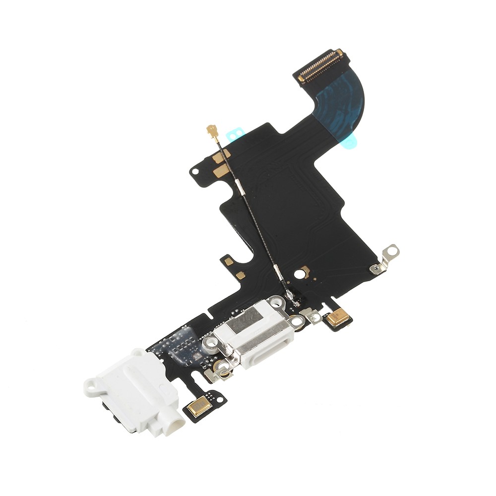 Charging Port Flex Cable Replacement for iPhone 6s - White-4