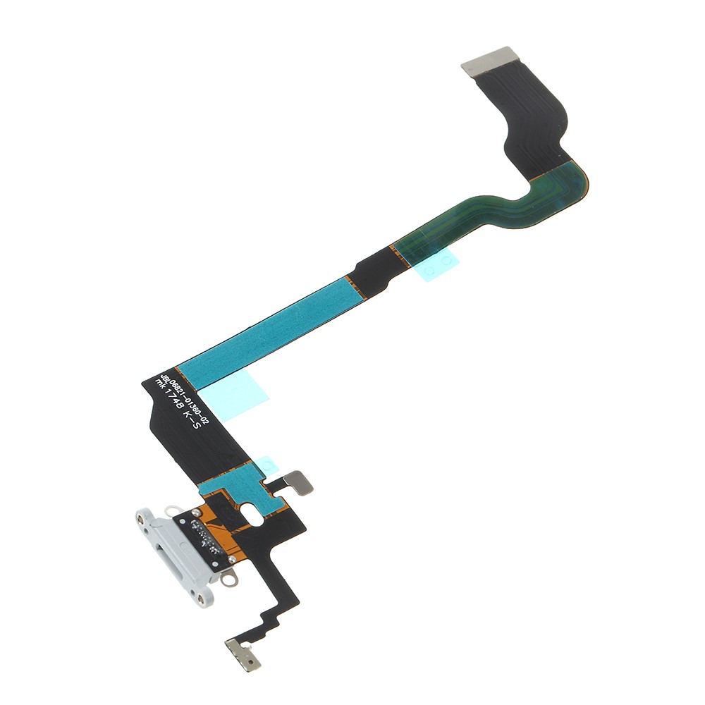 Puerto De Carga Flex Pieza De Reparación De Cable Para Iphone X - Gris-1