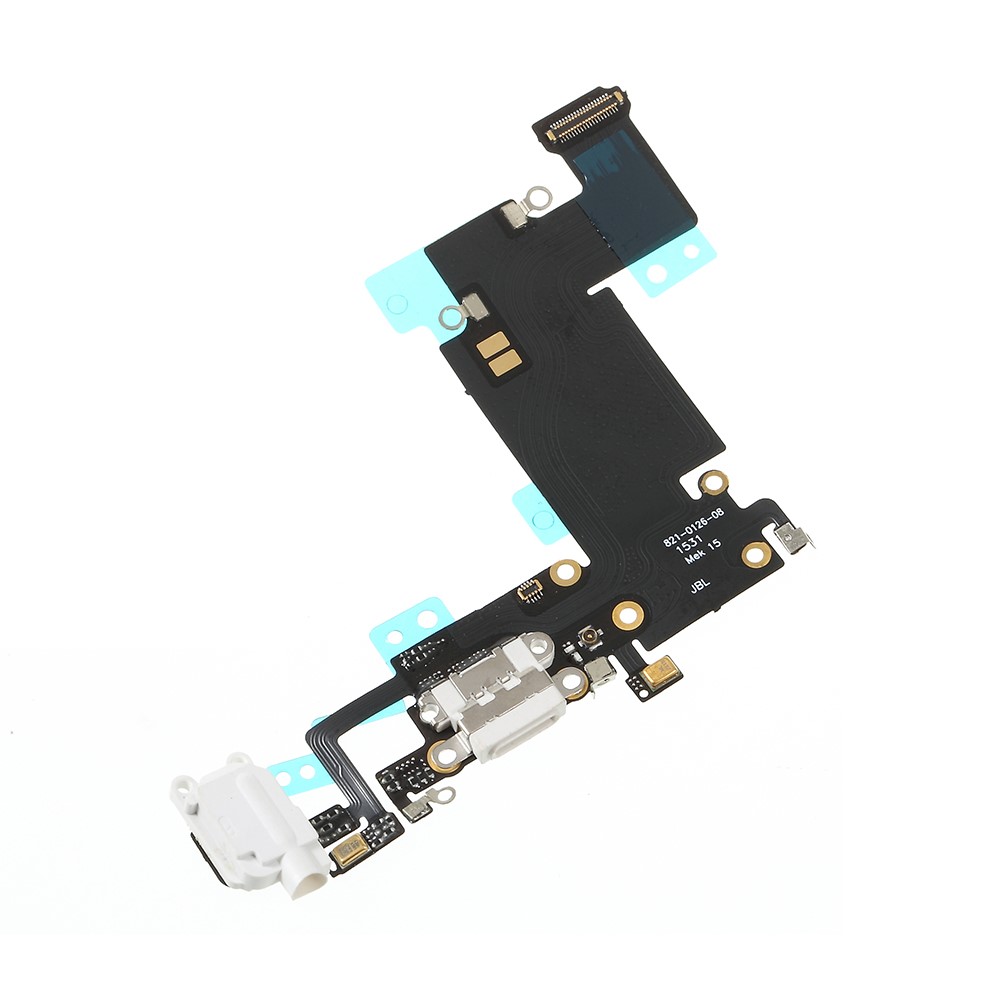 Charging Port Flex Cable Replacement for iPhone 6s Plus 5.5-inch - White-3