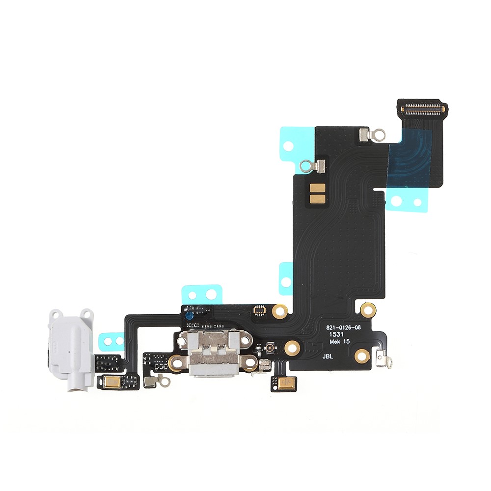 Port De Câble Flexible Câble Remplacer La Pièce Pour Iphone 6s Plus 5,5 Pouces - Gris Clair-1