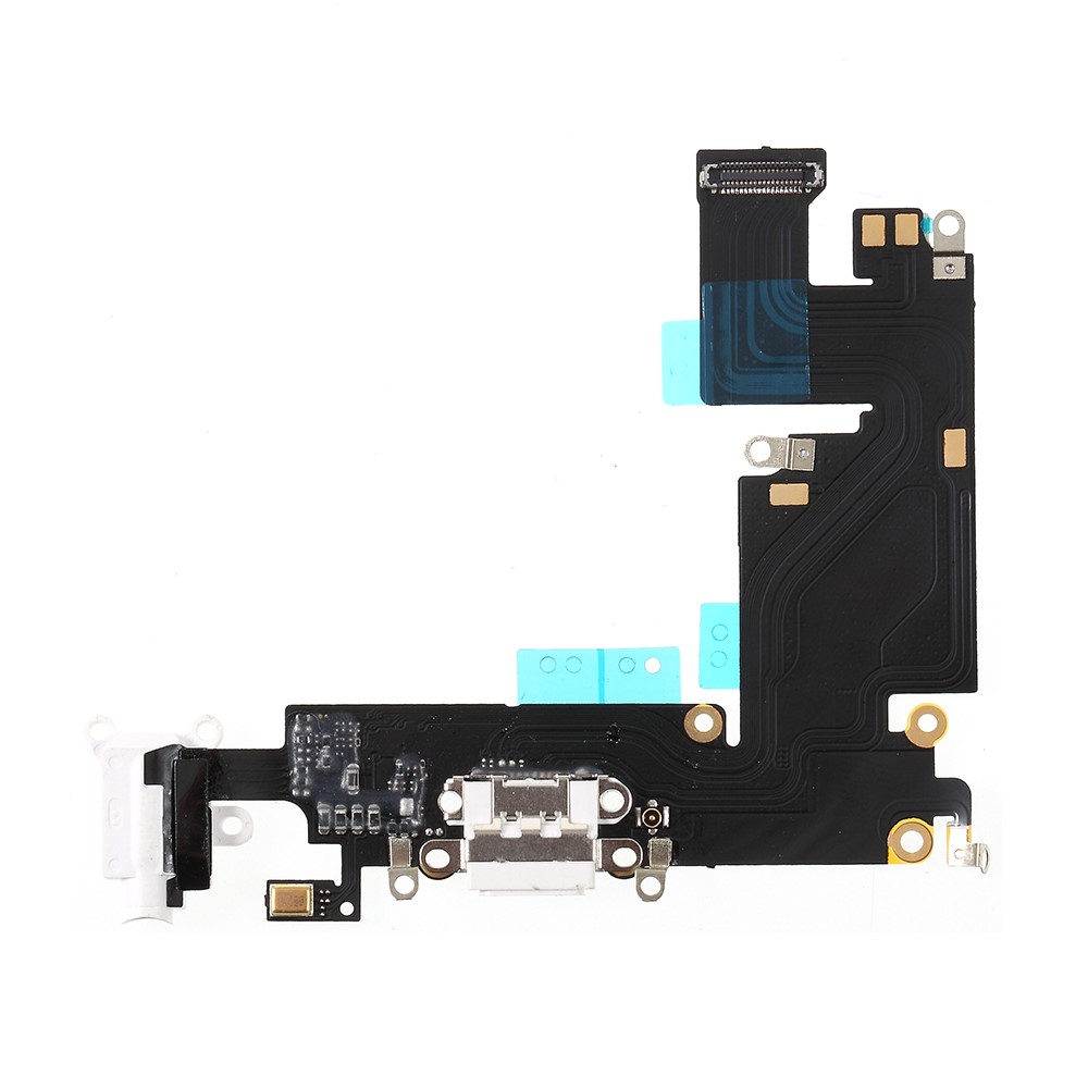 Charging Port Flex Cable Replacement for iPhone 6 Plus 5.5 inch - White-1