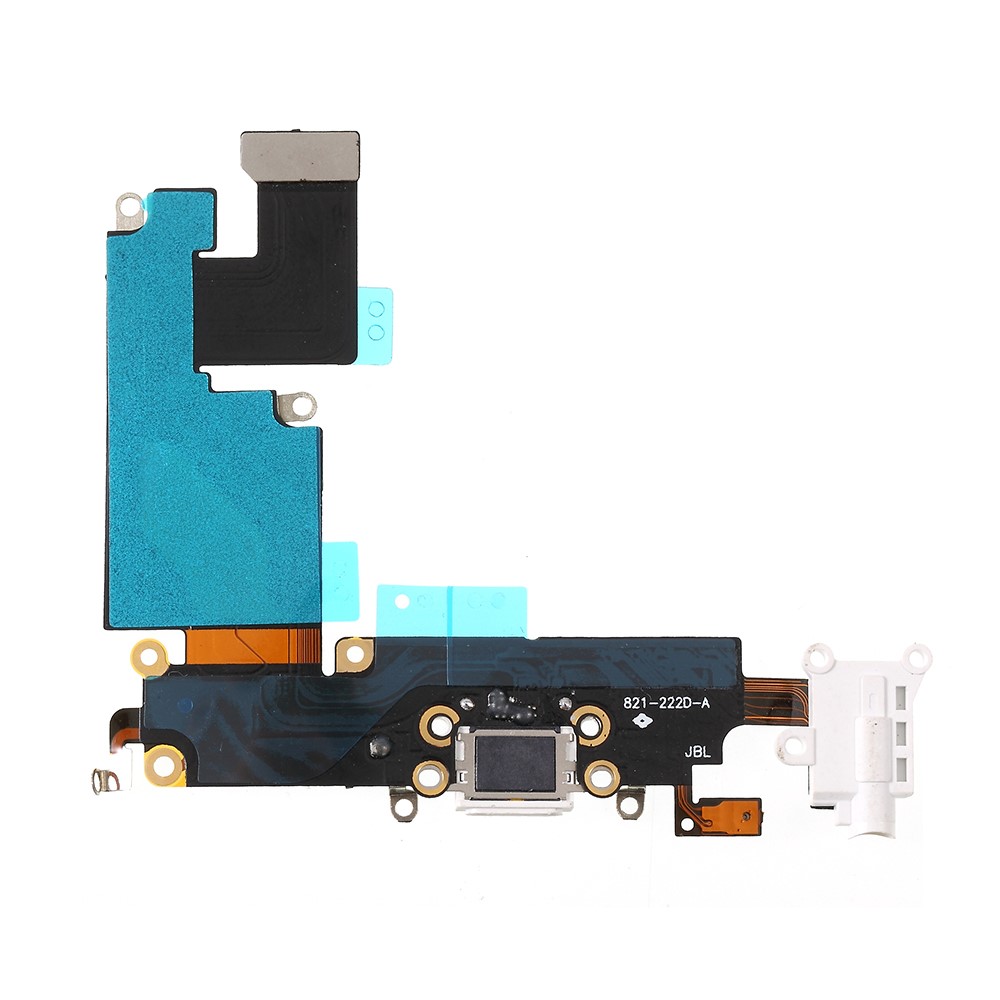Charging Port Flex Cable Replacement for iPhone 6 Plus 5.5 inch - White-2