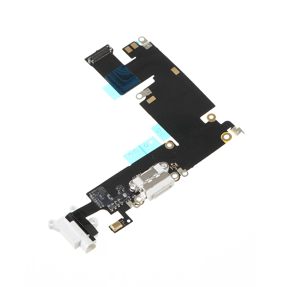 Charging Port Flex Cable Replacement for iPhone 6 Plus 5.5 inch - White-3