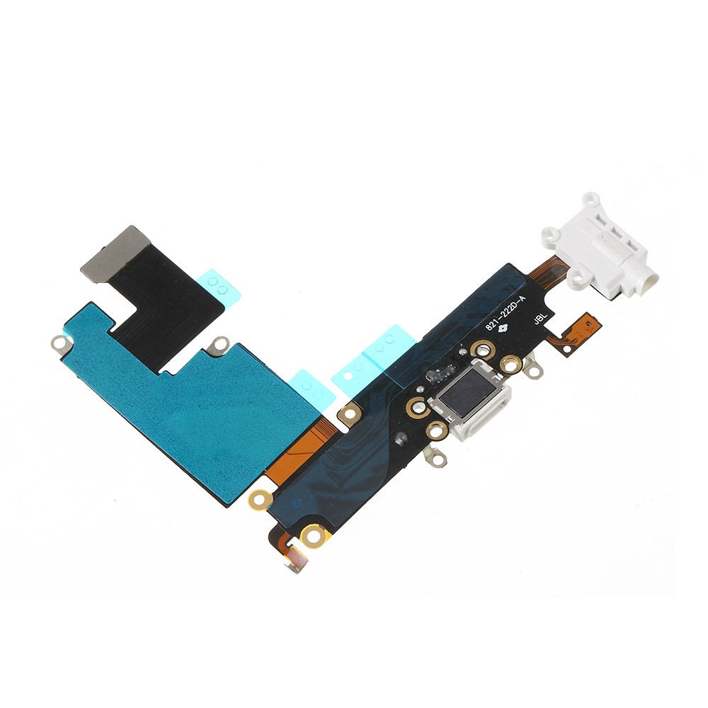 Charging Port Flex Cable Replacement for iPhone 6 Plus 5.5 inch - White-4