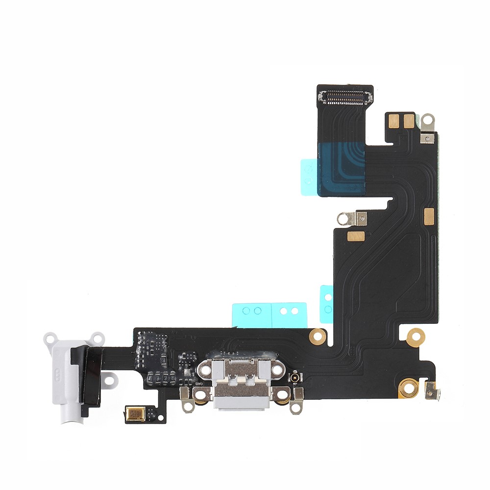 Charging Port Flex Cable Part for iPhone 6 Plus 5.5 inch - Light Grey-1