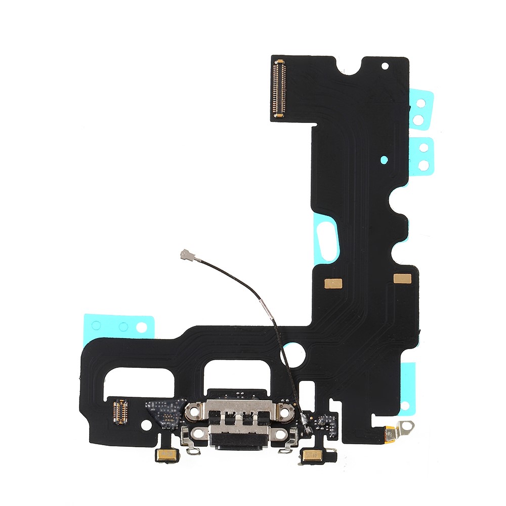 Charging Port Flex Cable Replacement for iPhone 7 4.7 inch - Black-1