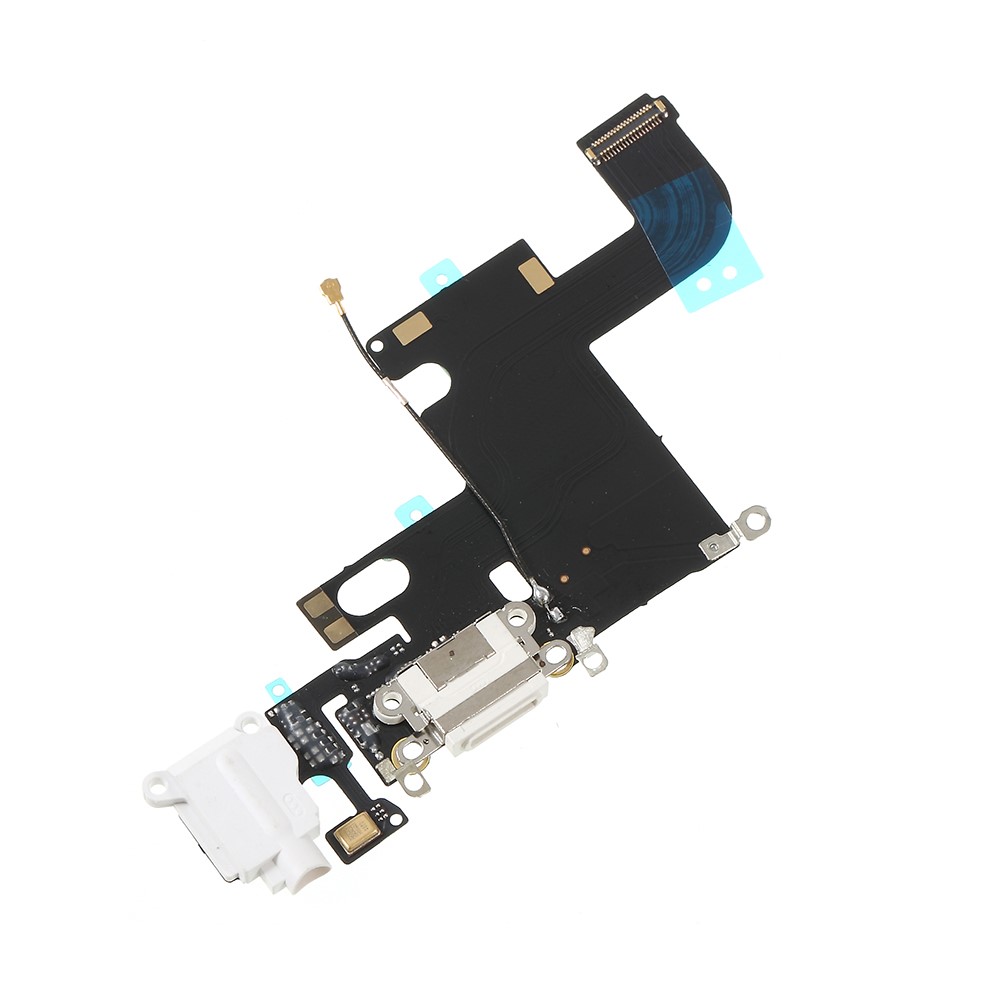 Charging Port Flex Cable Replacement for iPhone 6 - White-3