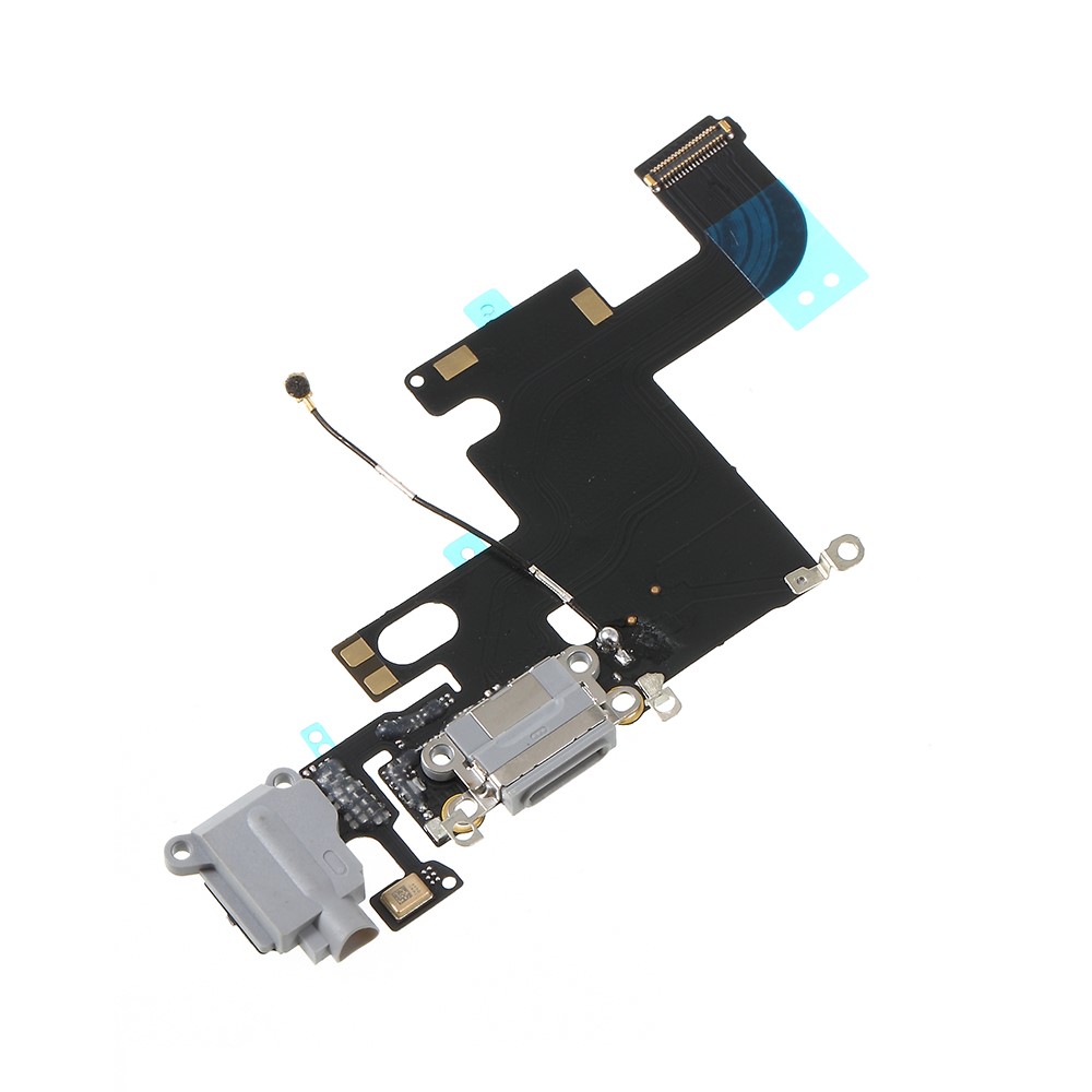 Charging Port Flex Cable Replace Part for iPhone 6 - Dark Grey-3