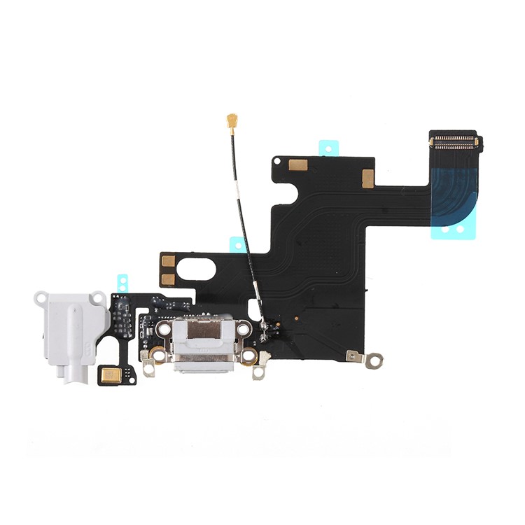 Charging Port Flex Cable Part for iPhone 6 - Light Grey-1