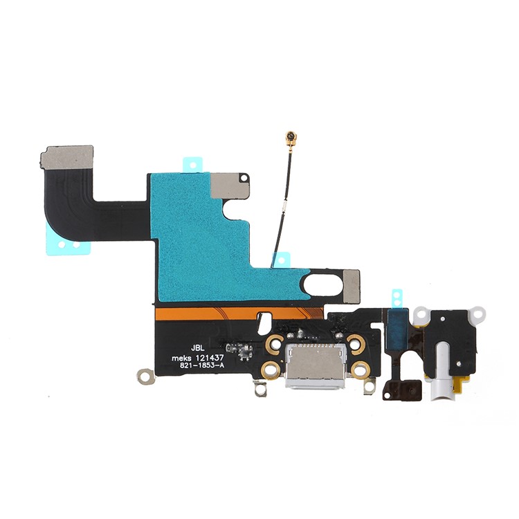 Charging Port Flex Cable Part for iPhone 6 - Light Grey-2