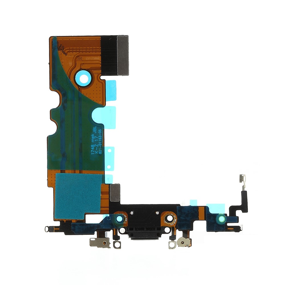 Charging Port Flex Cable Replacement for iPhone 8 - Black-2