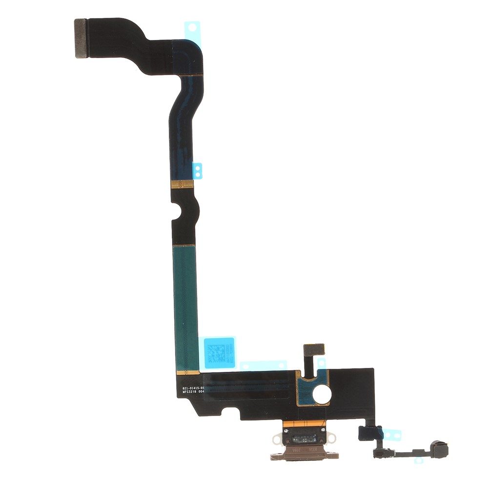 OEM Charging Port Flex Cable Replacement for iPhone XS Max 6.5 inch - Gold-2
