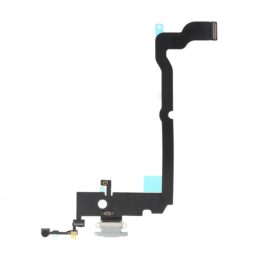 OEM Charging Port Flex Cable Repair Part for iPhone XS Max 6.5 inch - Grey-2