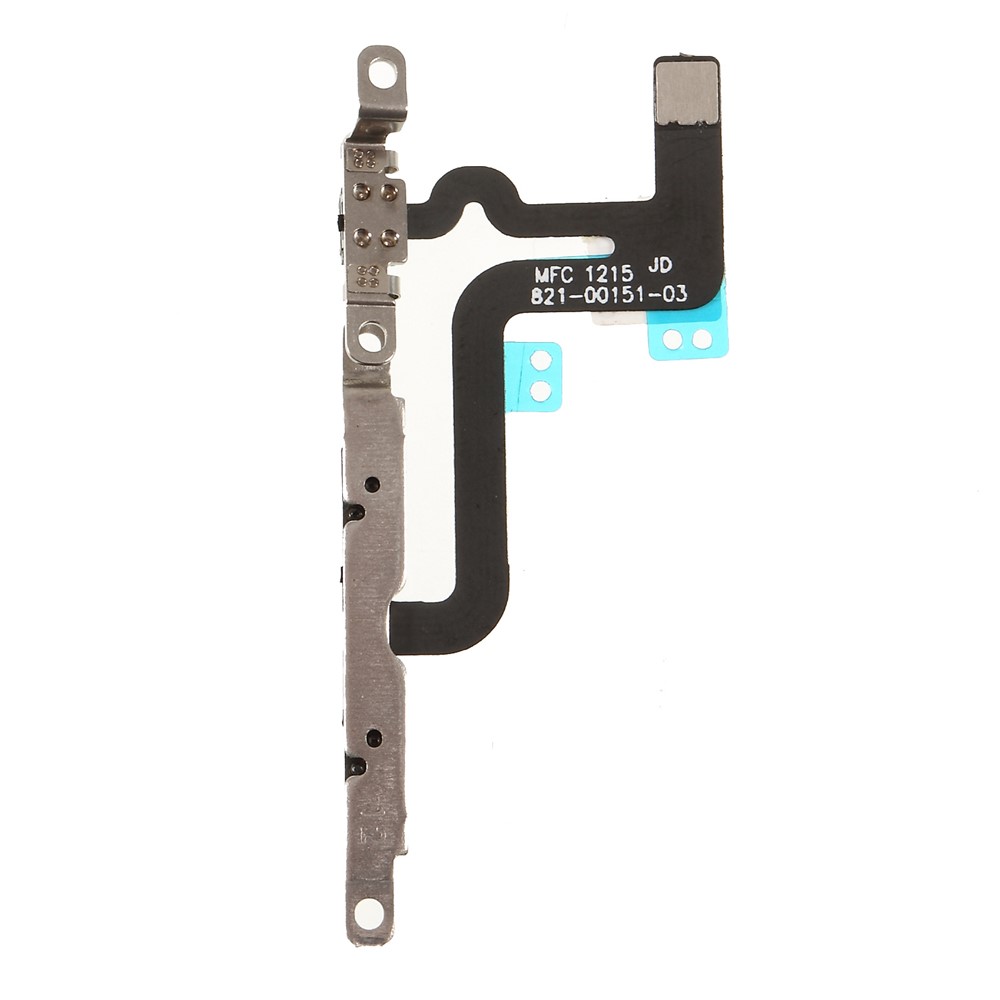 Volume Button Flex Cable Part with Metal Plate for iPhone 6s Plus 5.5 inch-1